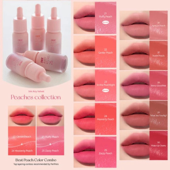 HIGHLY RAVE ASIAN MAKE UP | BEST SELLER #29 SHADE | PERIPERA Ink Airy Velvet Lip - Picture 1 of 6